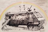BANKSY Dismaland Gifted Canvas Print