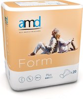 AMD Form Cotton Feel Plus incontinentie anatomisch gevormde inlegger