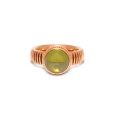Melano Vivid Olive for green ring set - goudkleurig - dames - maat 56