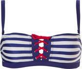 Tweka bikini top breton stripe navy voor Dames - Maat 40