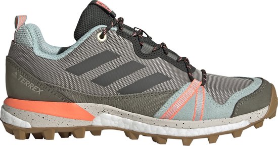 Adidas Terrex Skychaser LT Bluesign Dames synthetisch mid wandelschoenen Grijs bol