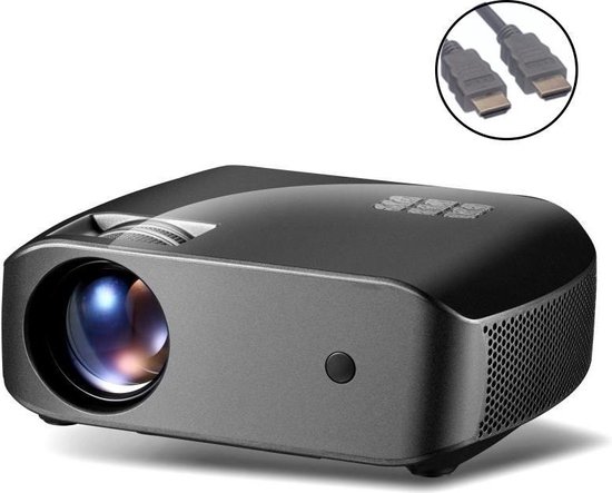 Champagne marge Nu Relicus Mini Beamer – HD Projector – Zwart – Inclusief HDMI kabel | bol.com