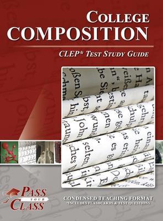 Clep Exam Study Guide College Composition CLEP Test Study Guide | 9781614337027 ...
