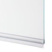 Sealskin - Lekstrip - Douchedeurafdichting met waterkering - Glasdikte 6 tot 8 mm - Lekstrip - Douchedorpel - Douchestrip - Waterstopper