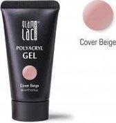 Glamlac Polygel - Polyacryl Gel Cover Beige 60 ml. / In super handige tube!