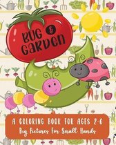 Toddler Coloring Books- Bug and Garden