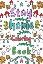 Stay home coloring book