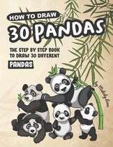 How to Draw 30 Pandas