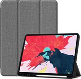 iPad Pro 12.9 (2020) hoes - Cowboy Cover Book Case - Grijs