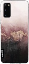 Casetastic Samsung Galaxy S20 4G/5G Hoesje - Softcover Hoesje met Design - Pink Sky Print