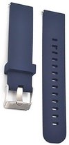 Horlogeband van Siliconen voor Vostok Amfibie | 22 mm | Horloge Band - Horlogebandjes | Donkerblauw