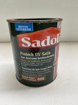 Sadolin Zeer duurzame houtbescherming 0.75L BUITEN | Hardhouten UV Protect Satin - deuren en ramen "RUSTIEK EIKEN"