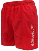 Speedo Scope Watershort Heren Zwembroek - Rood-Wit - XS