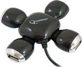 Gembird UHB-CT01 Compact foldable USB 2.0 4 port hub w/o power adapter