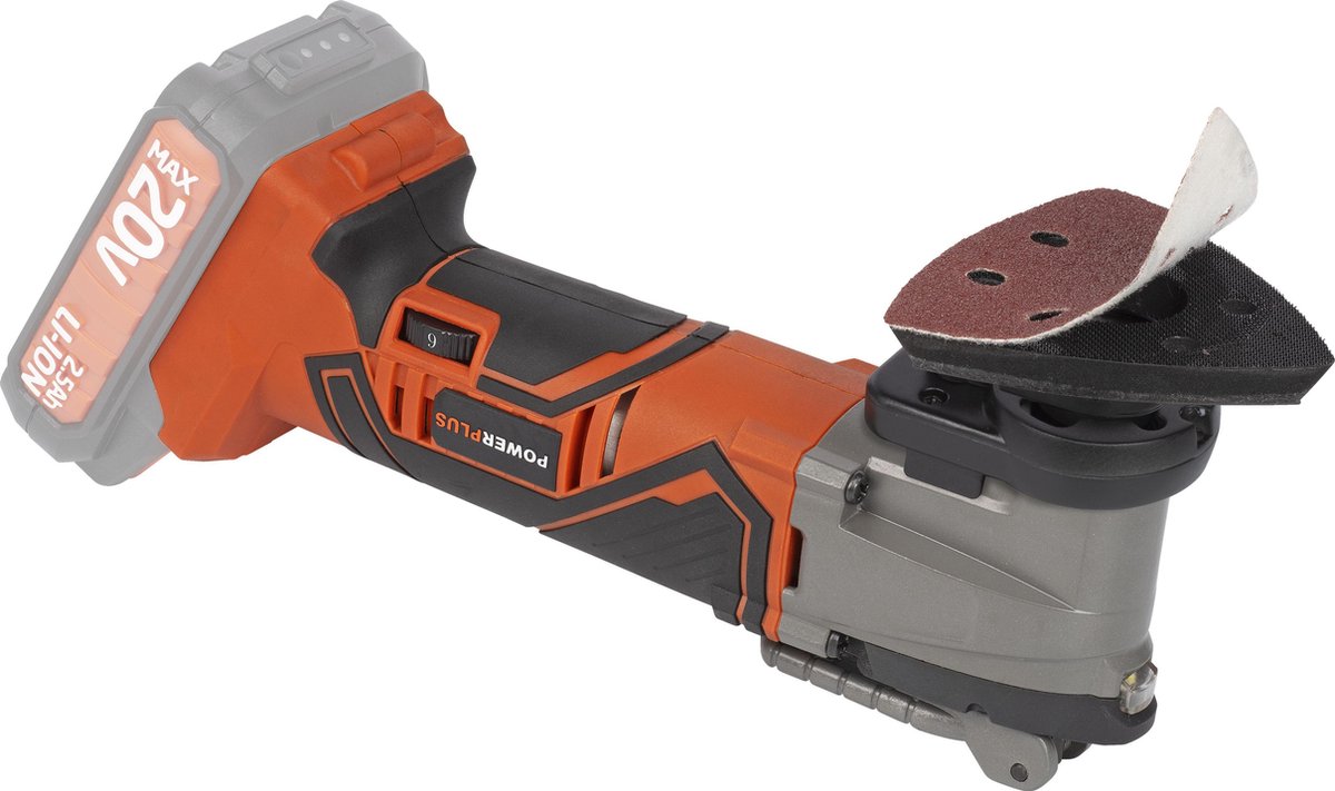 Powerplus Dual Power POWDP4060 Oscillerende multitool 20V (Geen batt) thumbnail 3