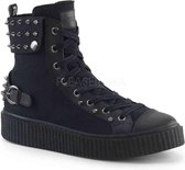 Demonia Sneakers -39 Shoes- SNEEKER-266 US 7 Zwart