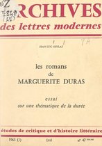 Les romans de Marguerite Duras