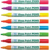 Baker Ross Neonkleur glasstiften (8 Stuk) Creatieve Knutselset Voor Kinderen