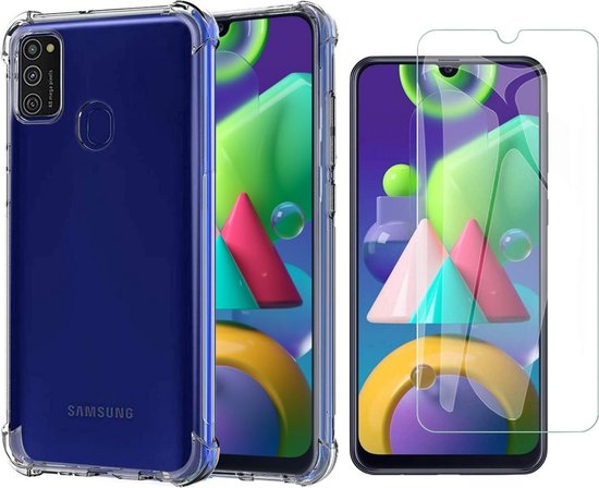 Samsung M21 Hoesje en Samsung M21 Screenprotector - Samsung Galaxy M21  Hoesje... | bol.com