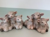 Decoratief beeld Schapen set van 2
