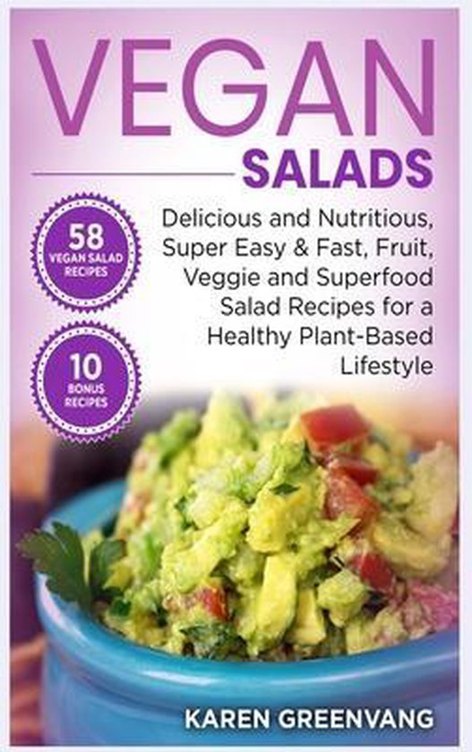 Vegan, Plant-Based, Vegan Recipes- Vegan Salads - cover