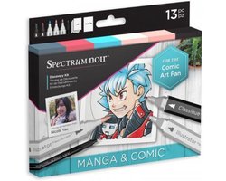 foto van Spectrum Noir Alcohol marker Discovery Kit - Manga & Comic