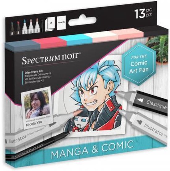 Spectrum Noir Alcohol marker Discovery Kit – Manga & Comic