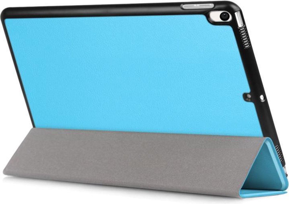 Bescherm-Cover Hoes Map met Smart Cover geschikt voor iPad 9.7 Lichtblauw