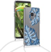 Telefoonhoes met koord voor Samsung Galaxy S9 telefoontasje crossbody