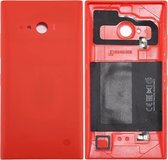 voor Nokia Lumia 735 Solid Color NFC Batterij Achterklep (Rood)