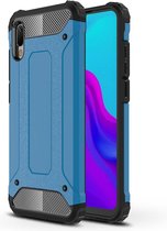 Magic Armor TPU + PC Combination Case voor Huawei Y6 Pro (2019) (Blauw)