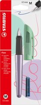 STABILO Flow - Vulpen - COSMETIC Edition - Fresh Lavender + 1 Inkt Cartridge
