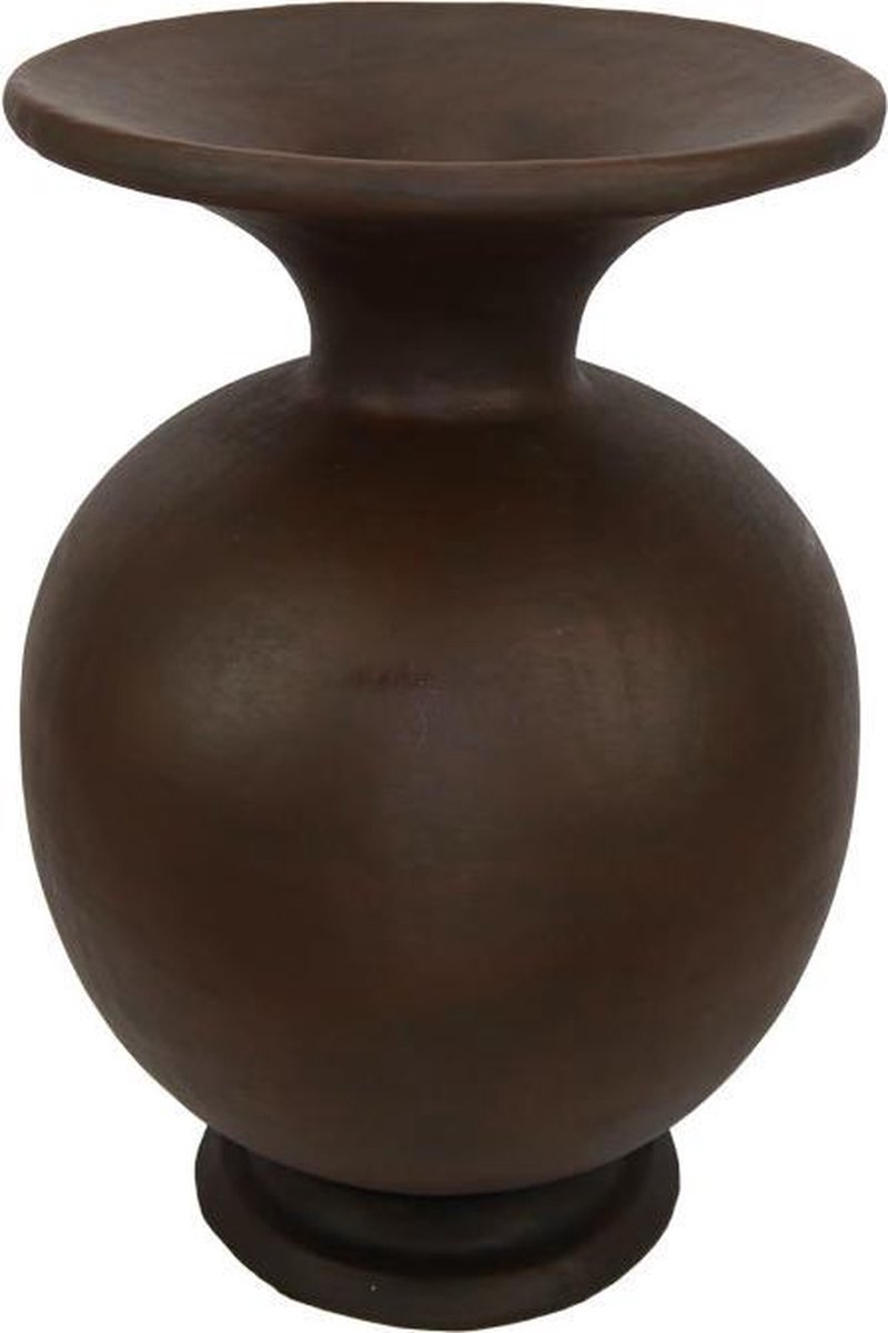 SENSE Vaas Yogyakarta Rust – Bloemenvazen – Vaas – Kantoor & Bedrijven & Horeca - Hydrocultuur potten - Interieurbeplanting – Kamerplant – Binnen & Buiten - 55X55X74CM