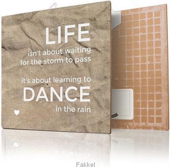 Tegel 15x15cm - Dance in the rain