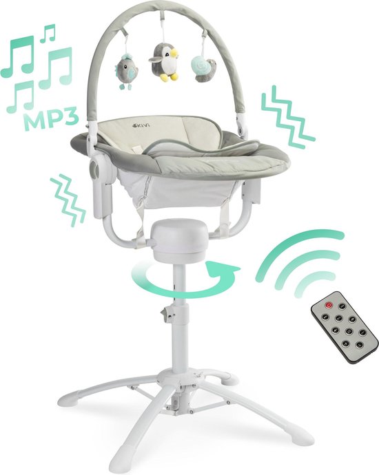 Kivi Wipstoel 3 in 1 Muziek (schommelstoel - ligstoel ) met | bol.com