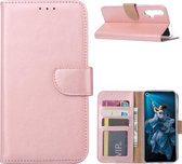 Honor 20 - Bookcase Rose Goud - portemonee hoesje