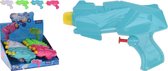1x Mini pistolets à eau / pistolet à eau vert de 15 cm jouets pour enfants - jouets à eau en plastique - petits pistolets à eau