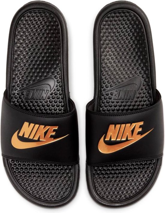 Nike Slippers - Maat Mannen goud | bol.com