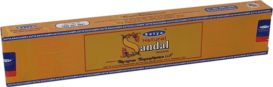Wierookstokjes Satya Natural Sandal (los pakje van 15 gram)