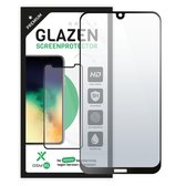 Motorola Moto G7 - Premium full cover Screenprotector - Tempered glass - Case friendly