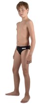 Boys Solid Brief Junior Zwart / wit