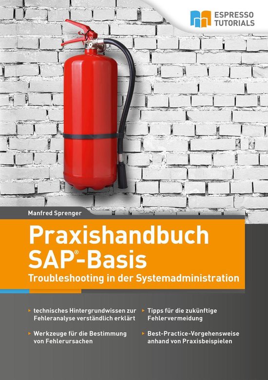 Praxishandbuch SAP-Basis – Troubleshooting in der Systemad ... - cover