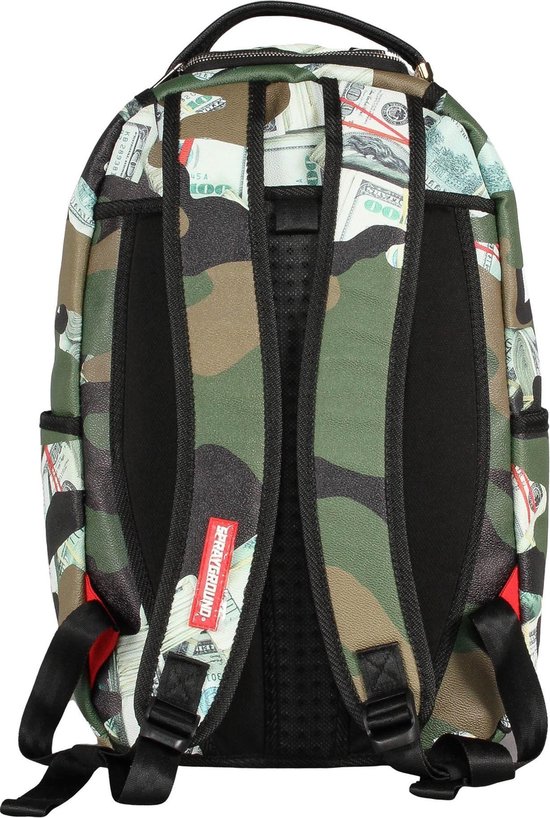 Camo money shark backpack cheap