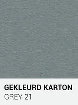 Gekleurd karton grey 21 30,5x30,5 cm  270 gr.