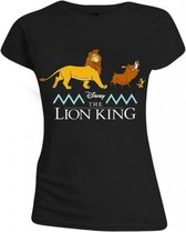 DISNEY - T-Shirt -The Lion King : Logo and Characters - GIRL (S)