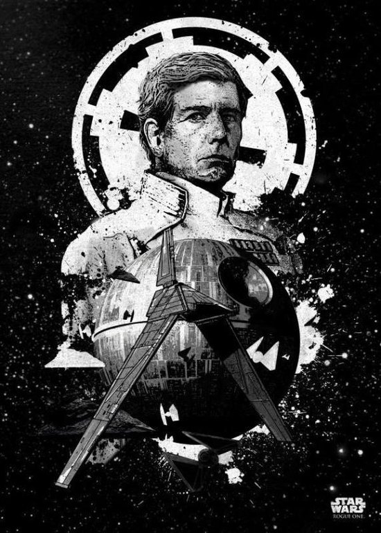 STAR WARS PILOTS - Magnetic Metal Poster 45x32 - Imperial Shuttle