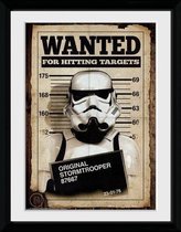STAR WARS - Collector Print 30X40 - Original Stormtrooper Wanted