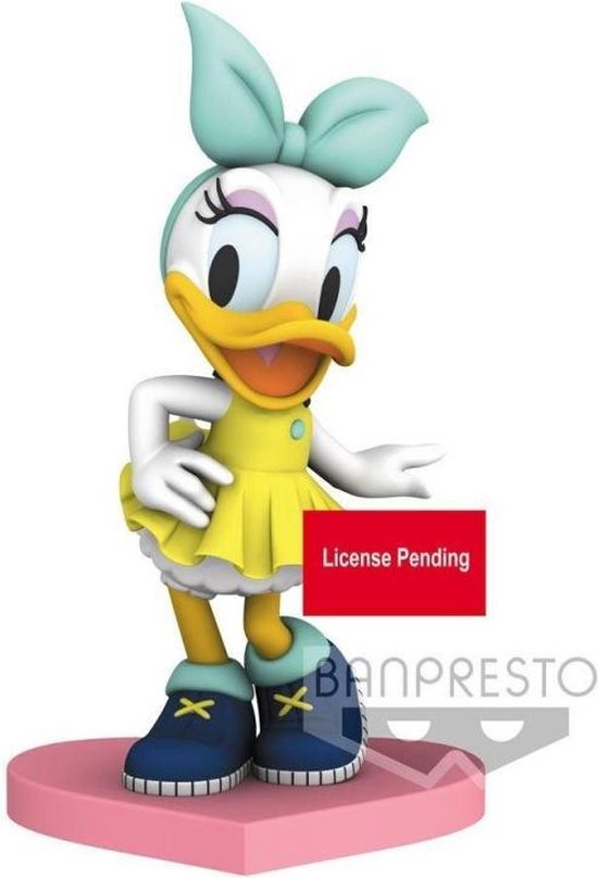 Disney Daisy Duck Q Posket Best Dressed Mini Figuur Ver. B (geel)