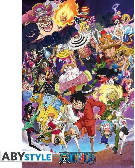 ABYstyle Poster - One Piece Big Mom Saga - 91.5 X 61 Cm - Multicolor