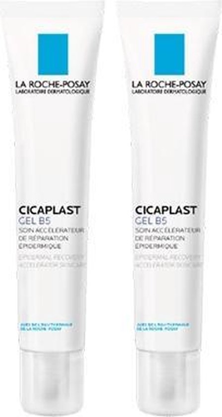 La Roche-Posay Cicaplast Gel B5 - 2x40ml - Réparer les peaux abîmées |  bol.com